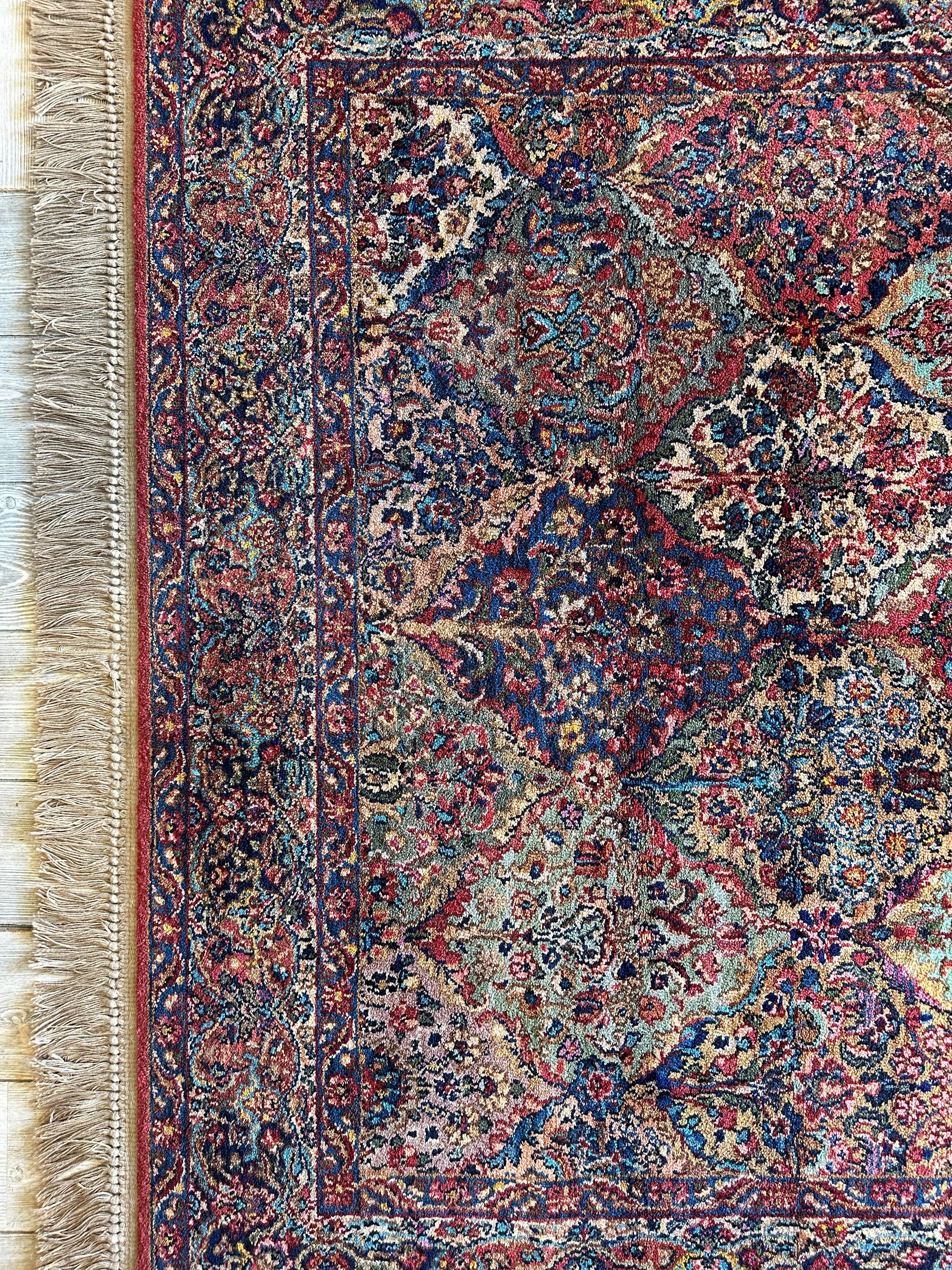 Karastan Panel Kirman Wool Rug Size: 5'9" x 9'