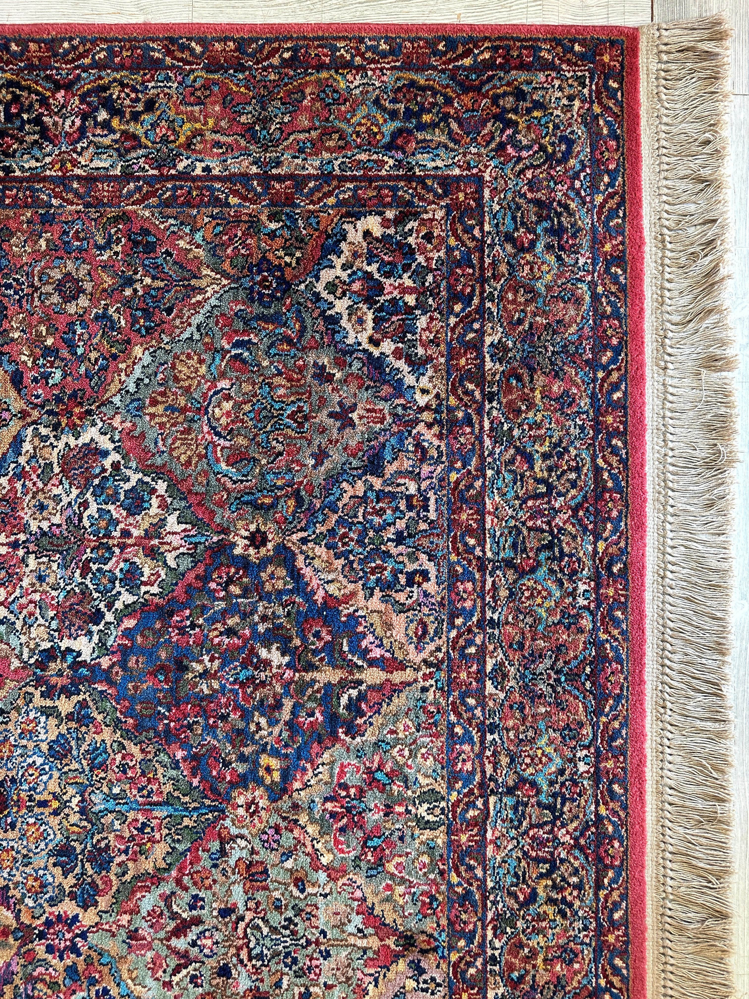 Karastan Panel Kirman Wool Rug Size: 5'9" x 9'