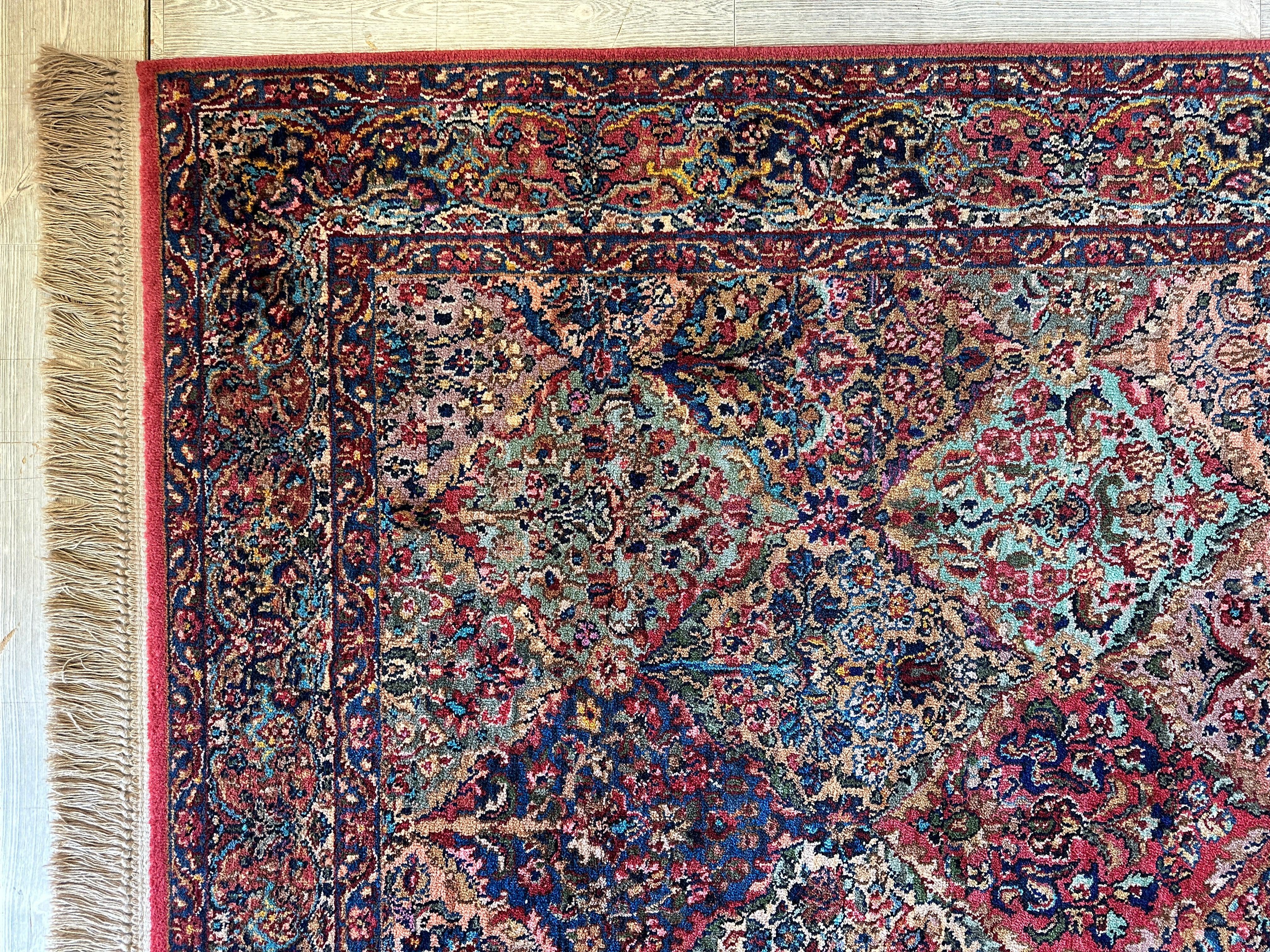 Karastan Panel Kirman Wool Rug Size: 5'9" x 9'