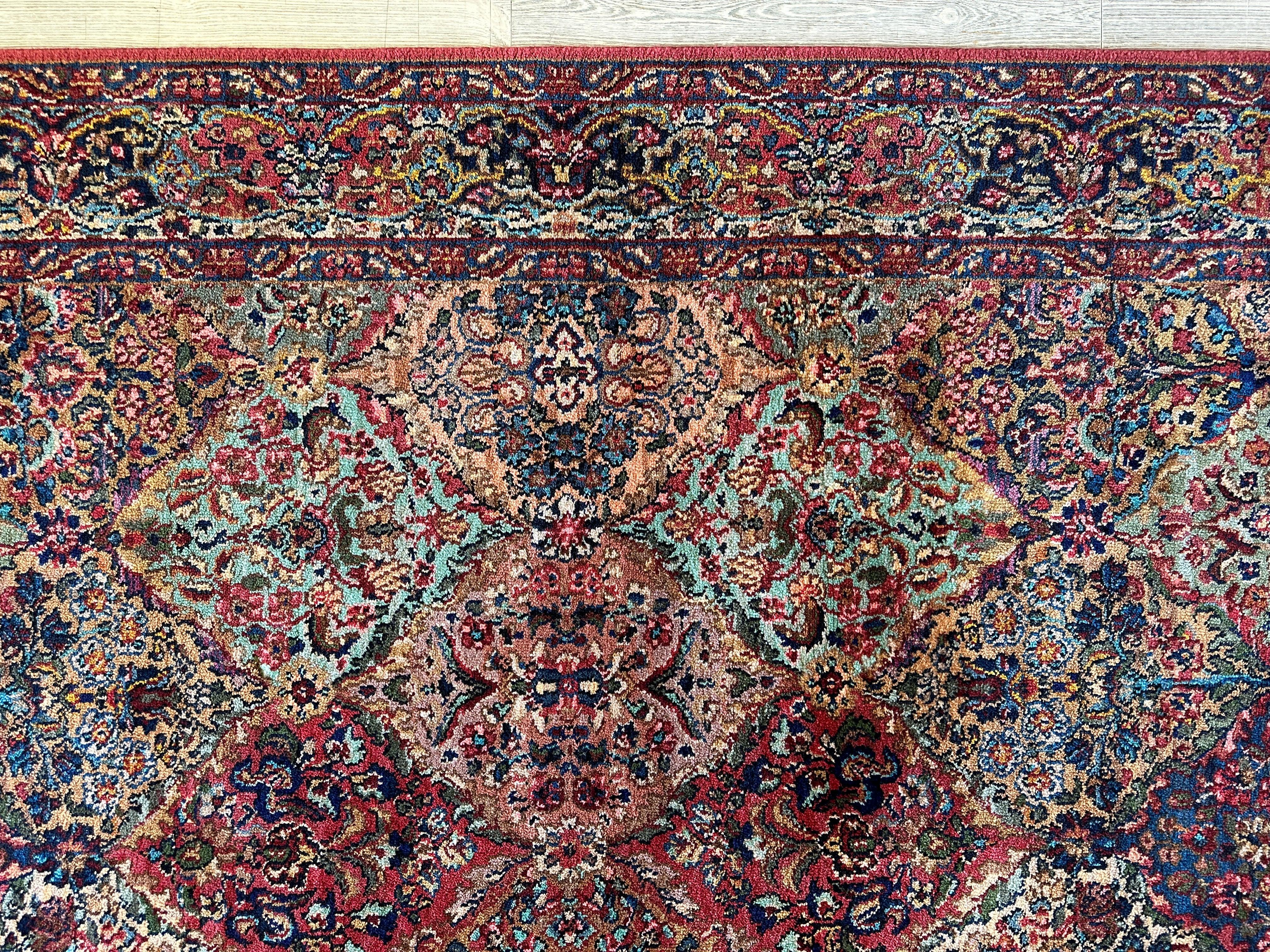 Karastan Panel Kirman Wool Rug Size: 5'9" x 9'