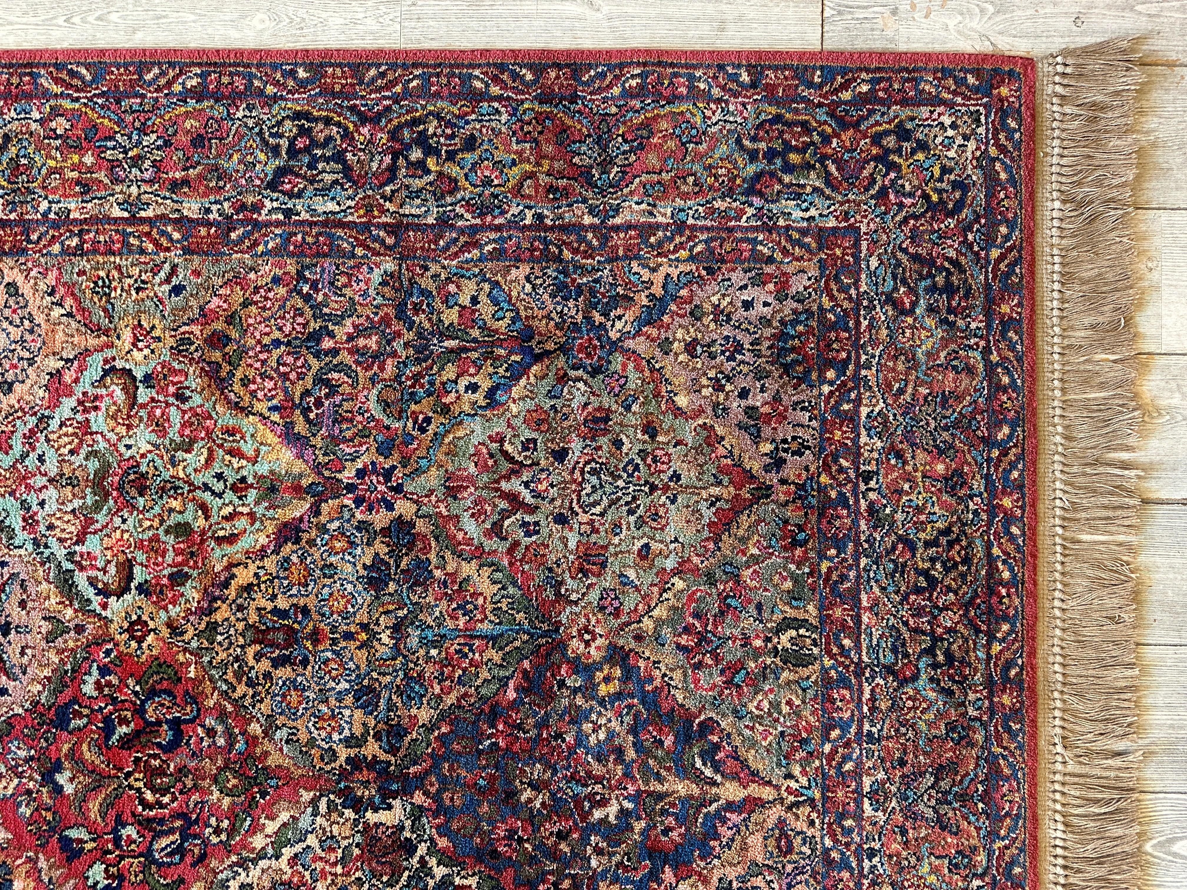 Karastan Panel Kirman Wool Rug Size: 5'9" x 9'