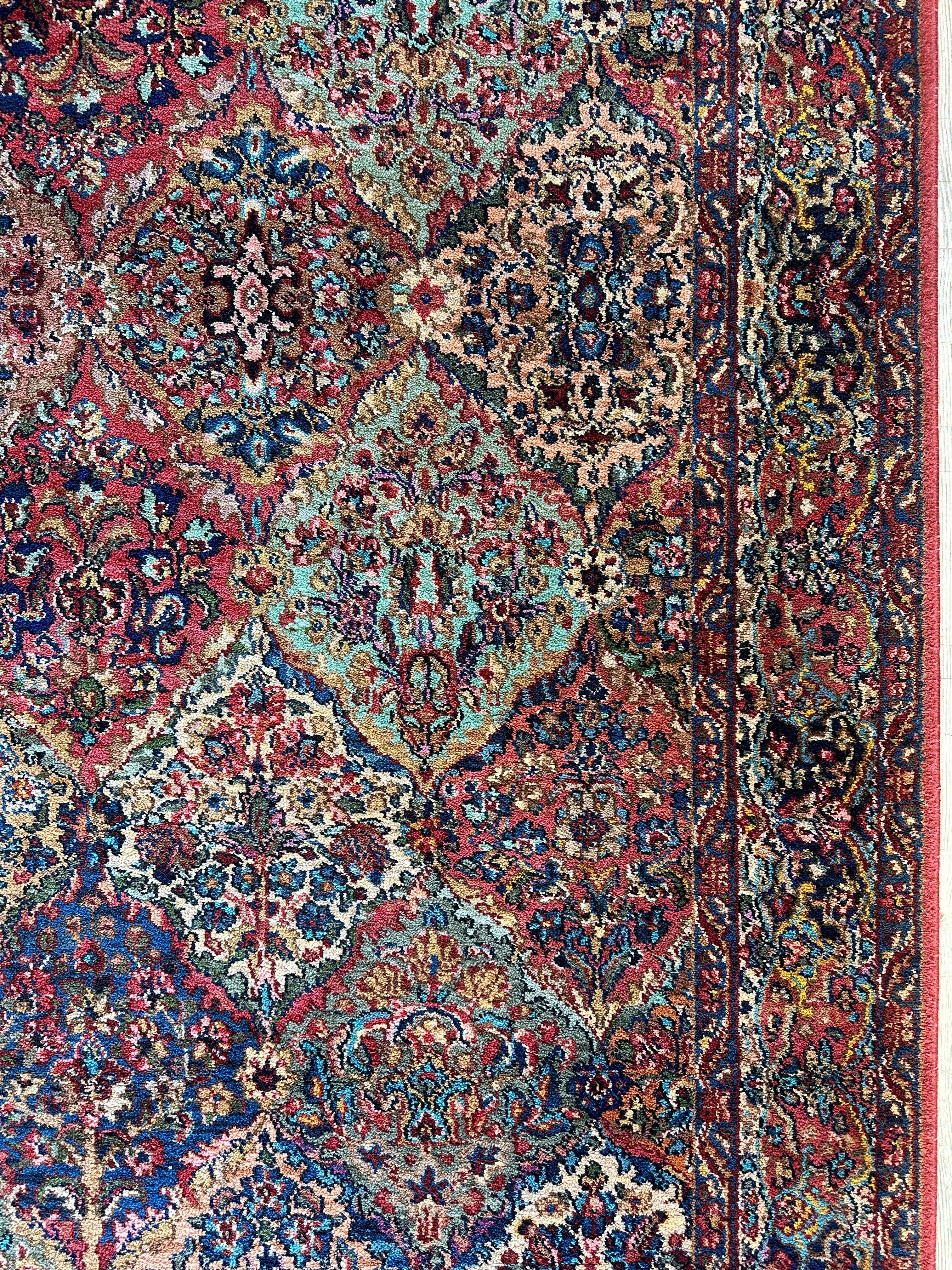 Karastan Panel Kirman Wool Rug Size: 5'9" x 9'