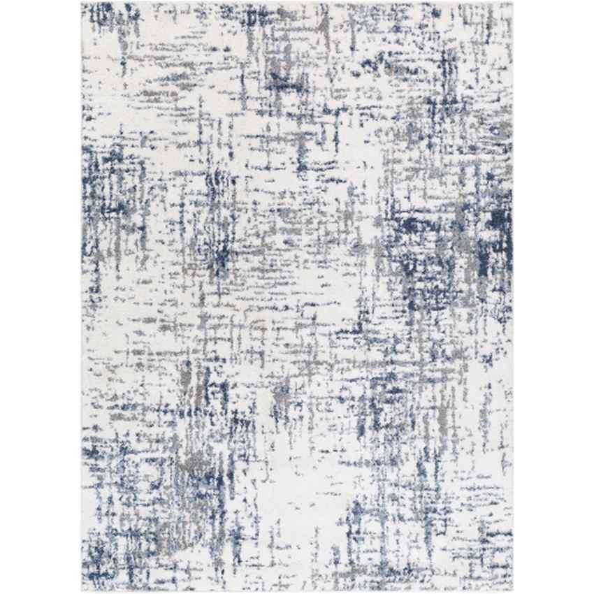 Kendell Modern Dark Blue Area Rug