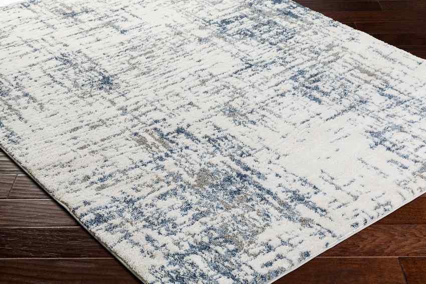 Kendell Modern Dark Blue Area Rug