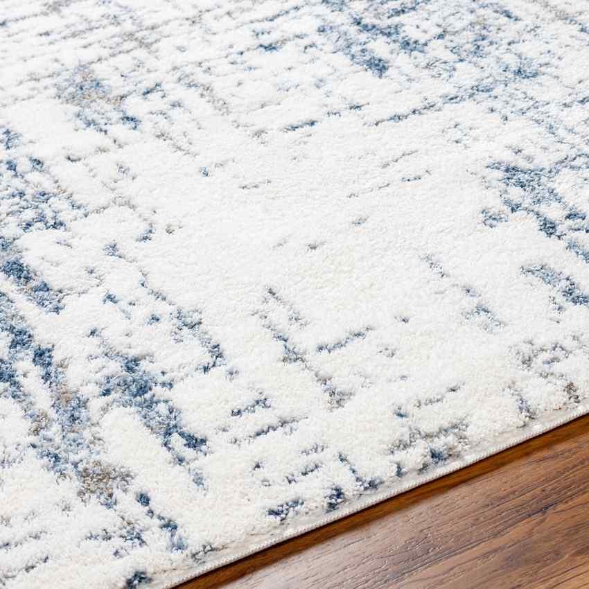 Kendell Modern Dark Blue Area Rug