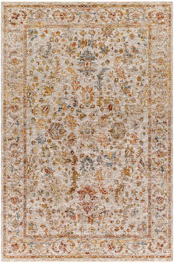 Kendrix Traditional Light Sage/Tan Area Rug