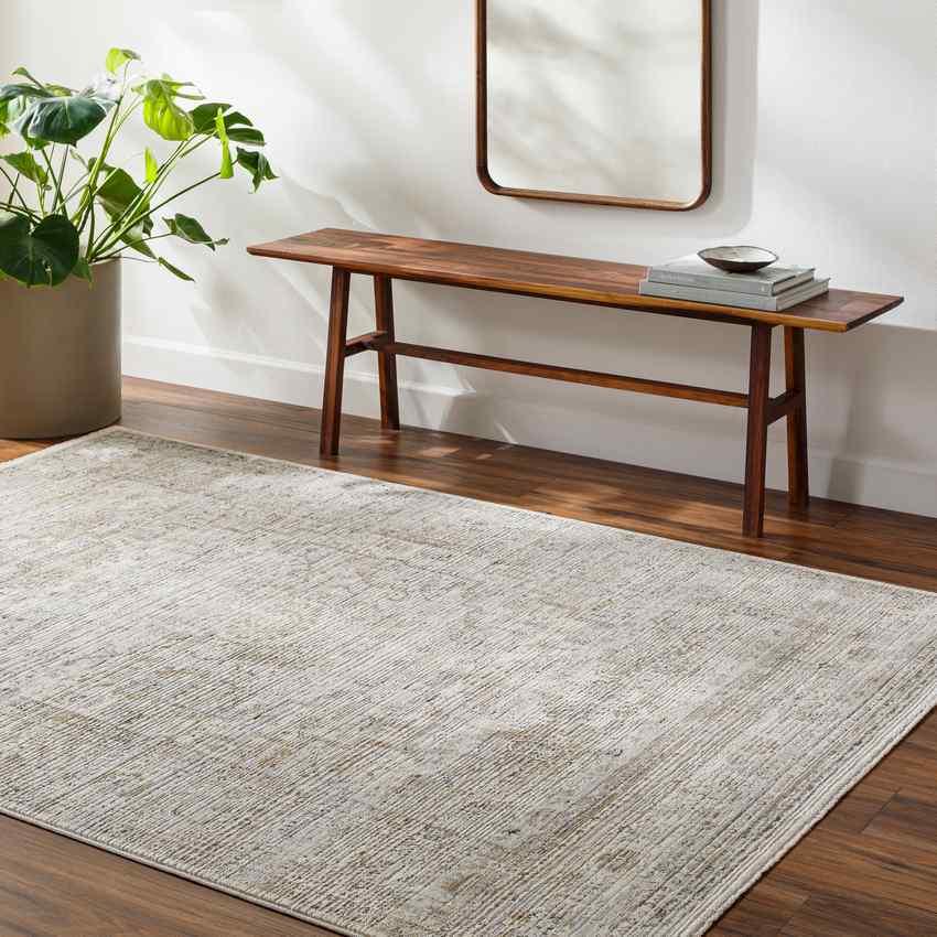 Killian Traditional Medium Brown Area Rug