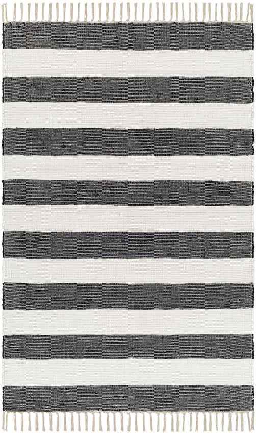 Kirby Modern Black Area Rug