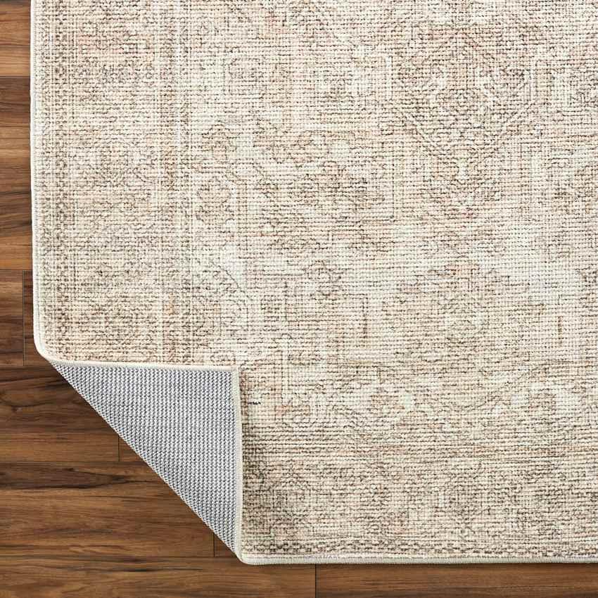 Kole Traditional Blush/Cream Area Rug