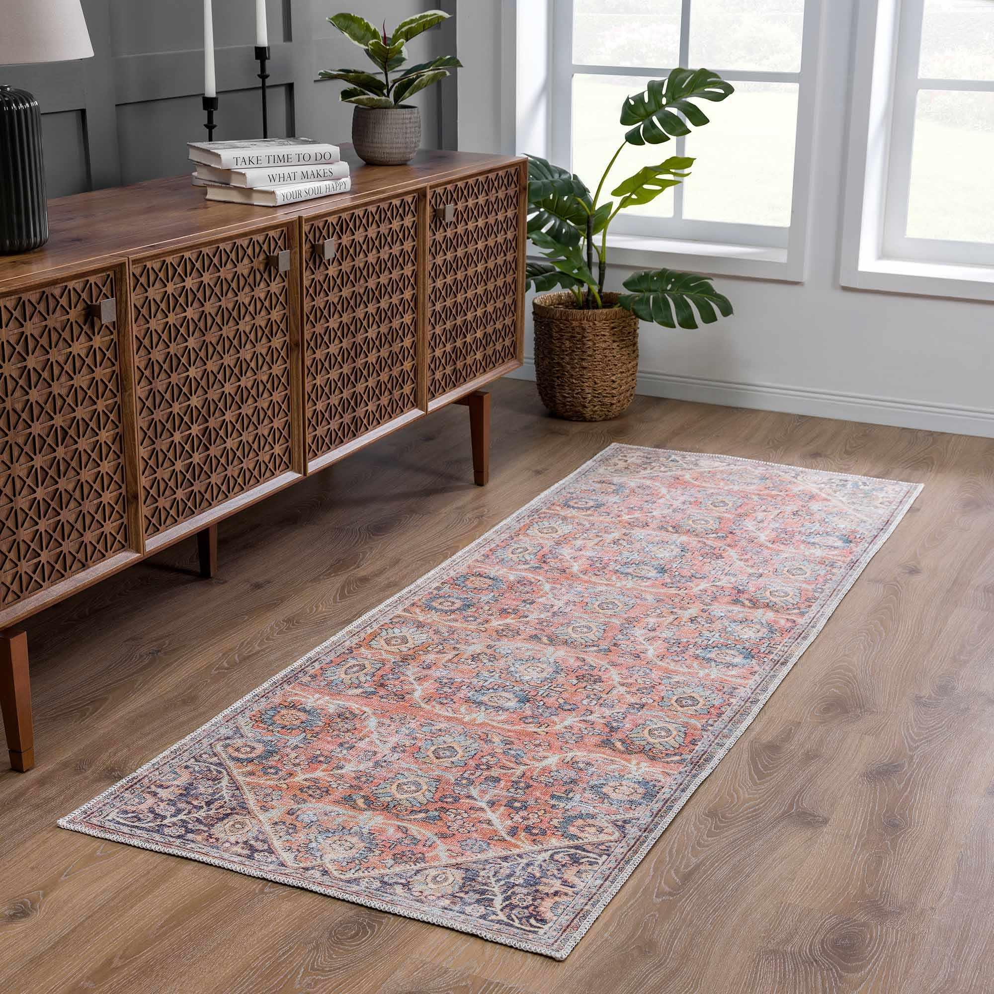 Konstantina Washable Area Rug