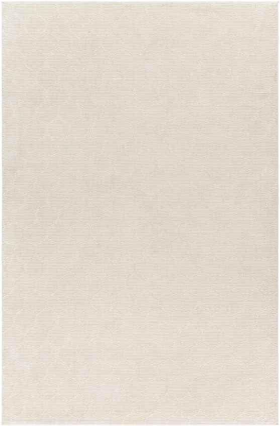 Kwasi Cottage Beige Washable Area Rug