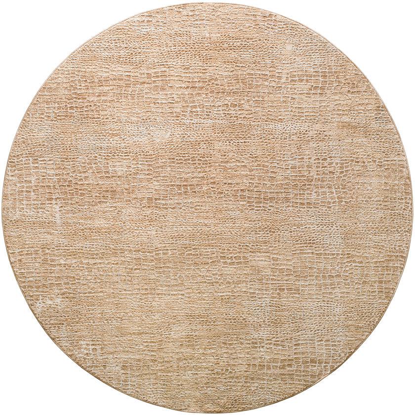 Lakresha Modern Light Brown/Off-White Area Rug