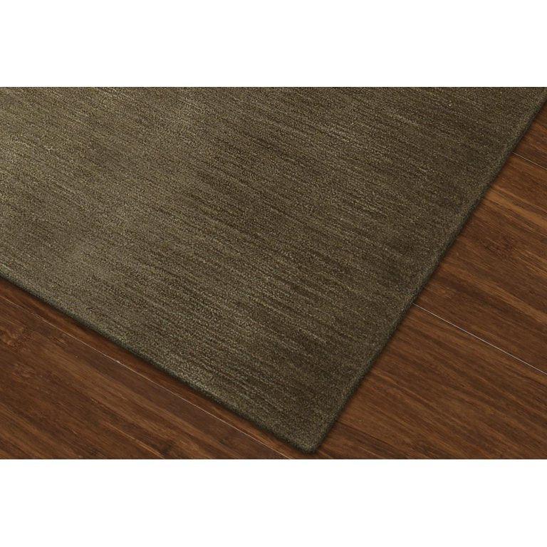 Latitude Run Garst Hand-Tufted Taupe Area Rug 5 x 7’6”