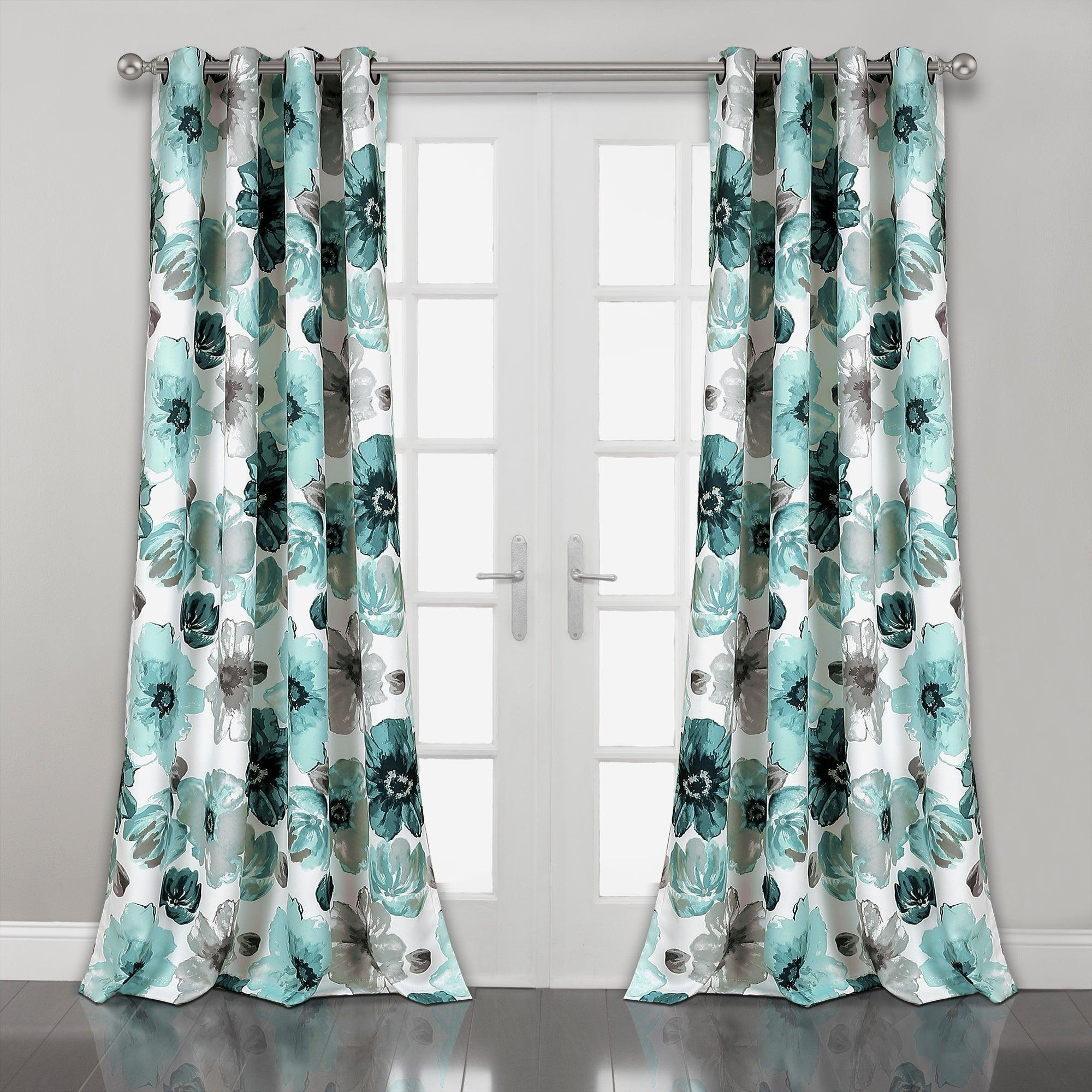 Leah Light Filtering Window Curtain Set