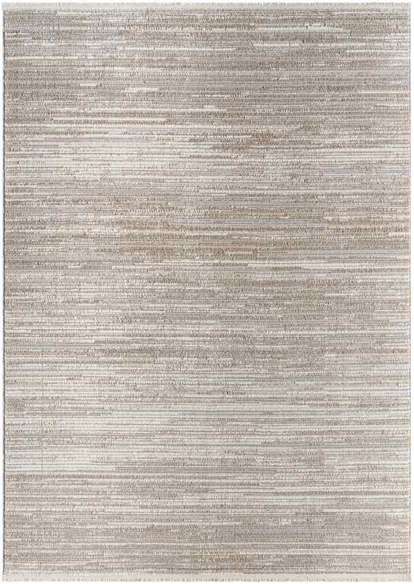 Letica Modern Dark Brown Area Rug