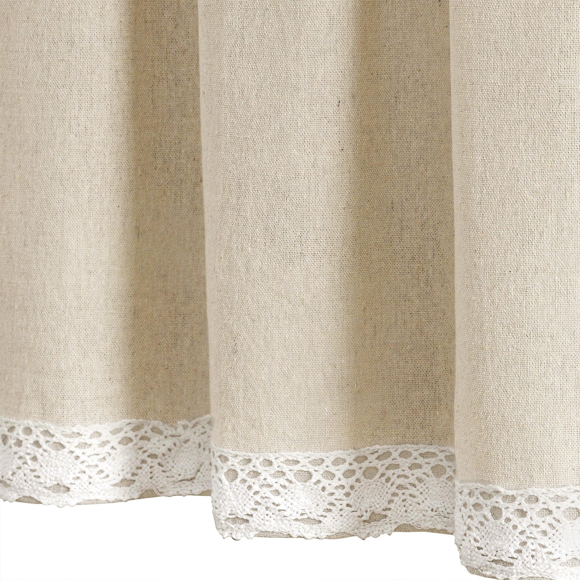 Linen Lace Valance