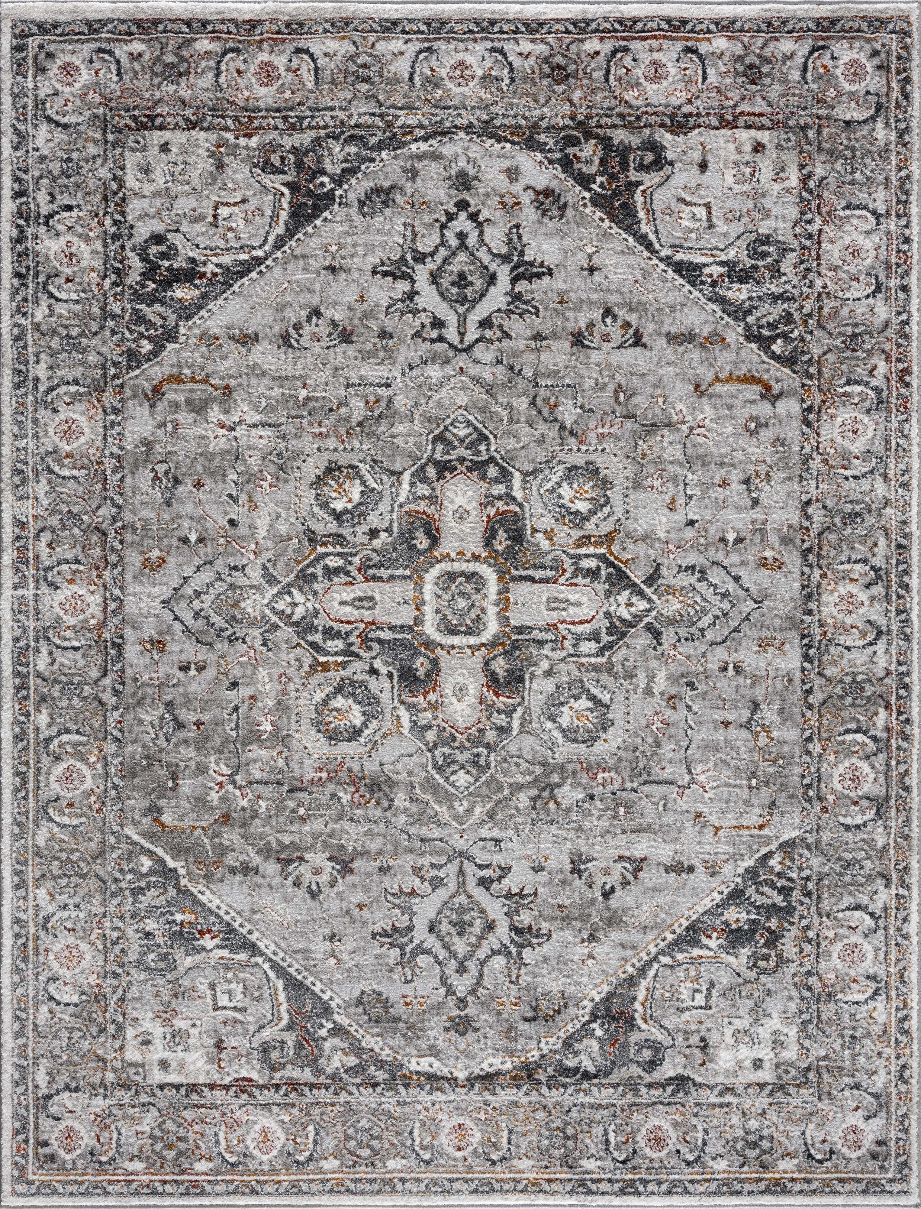 Liverpool Dark Gray Area Rug