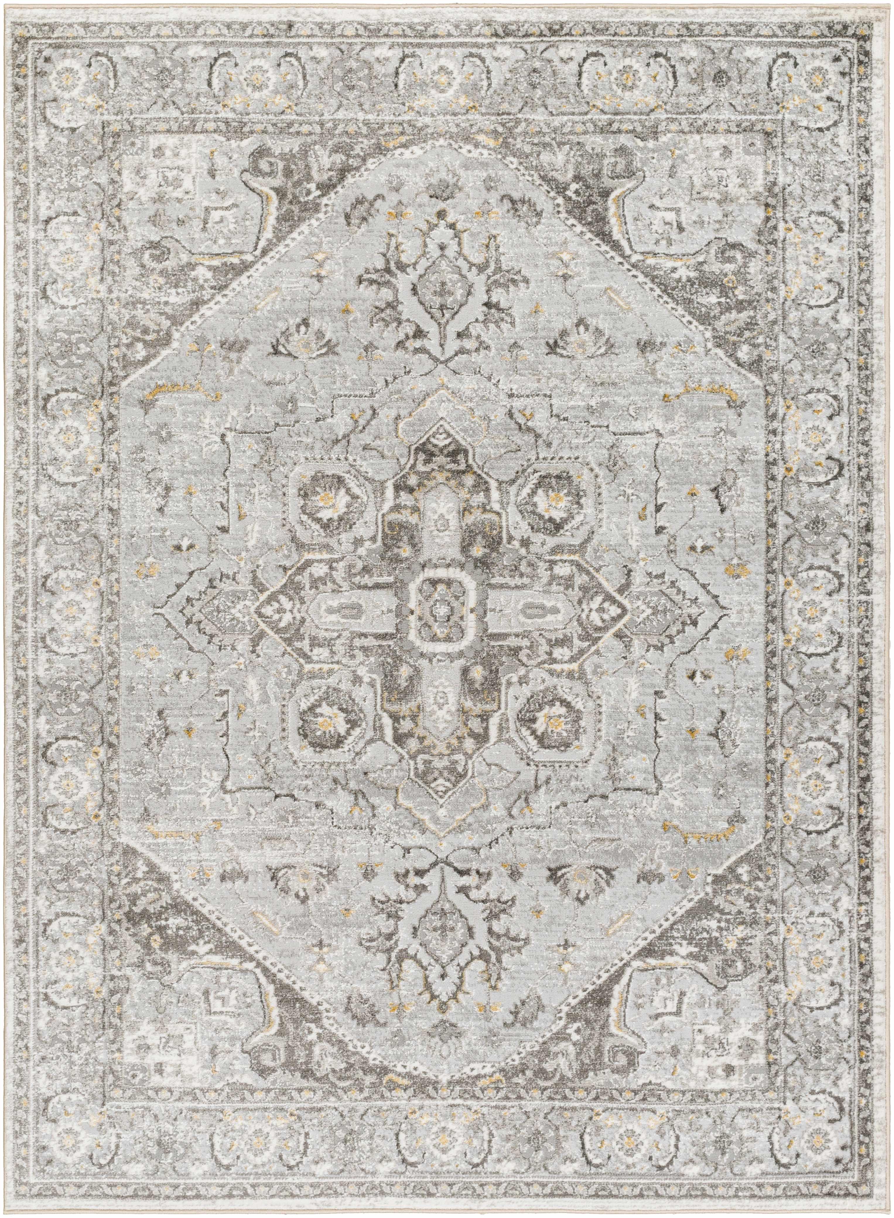 Liverpool Light Gray Area Rug