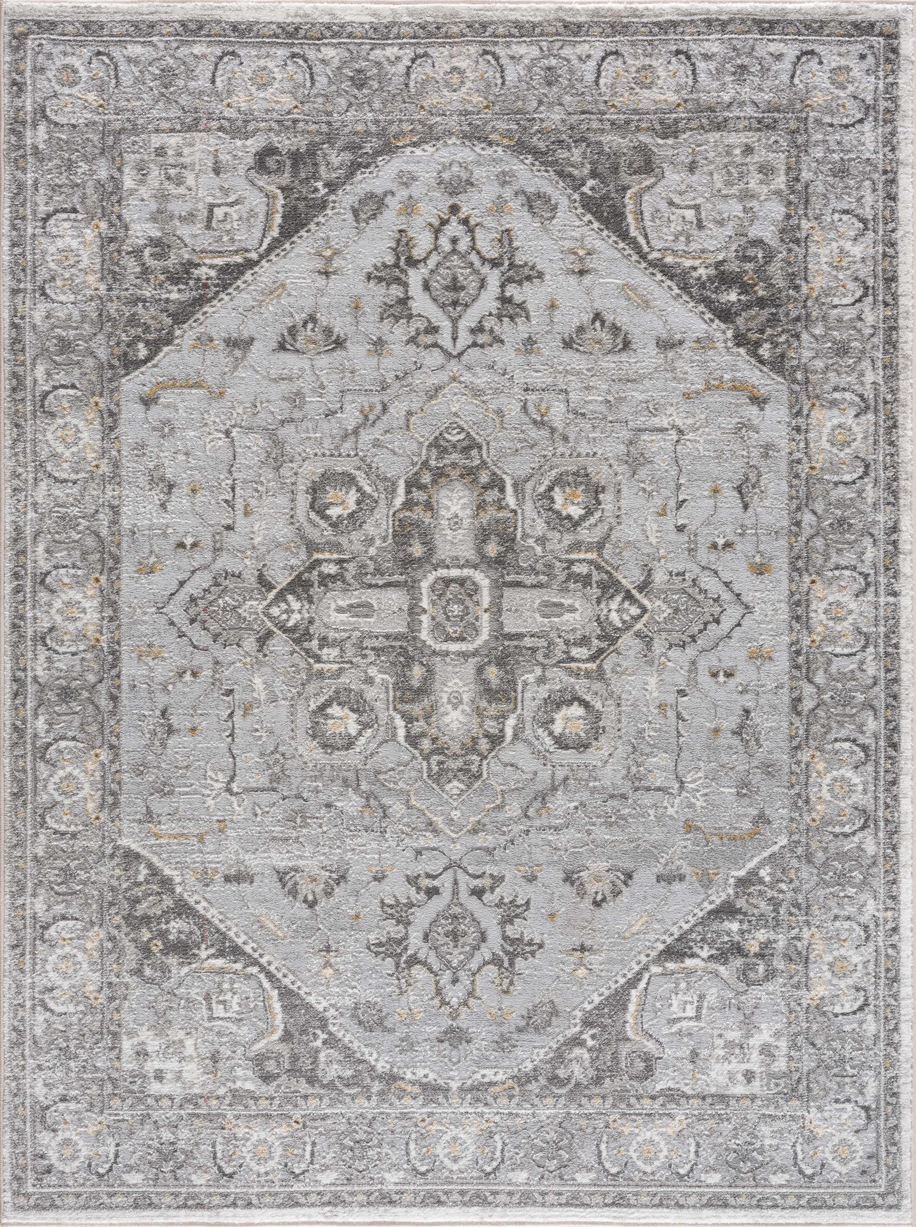 Liverpool Light Gray Area Rug