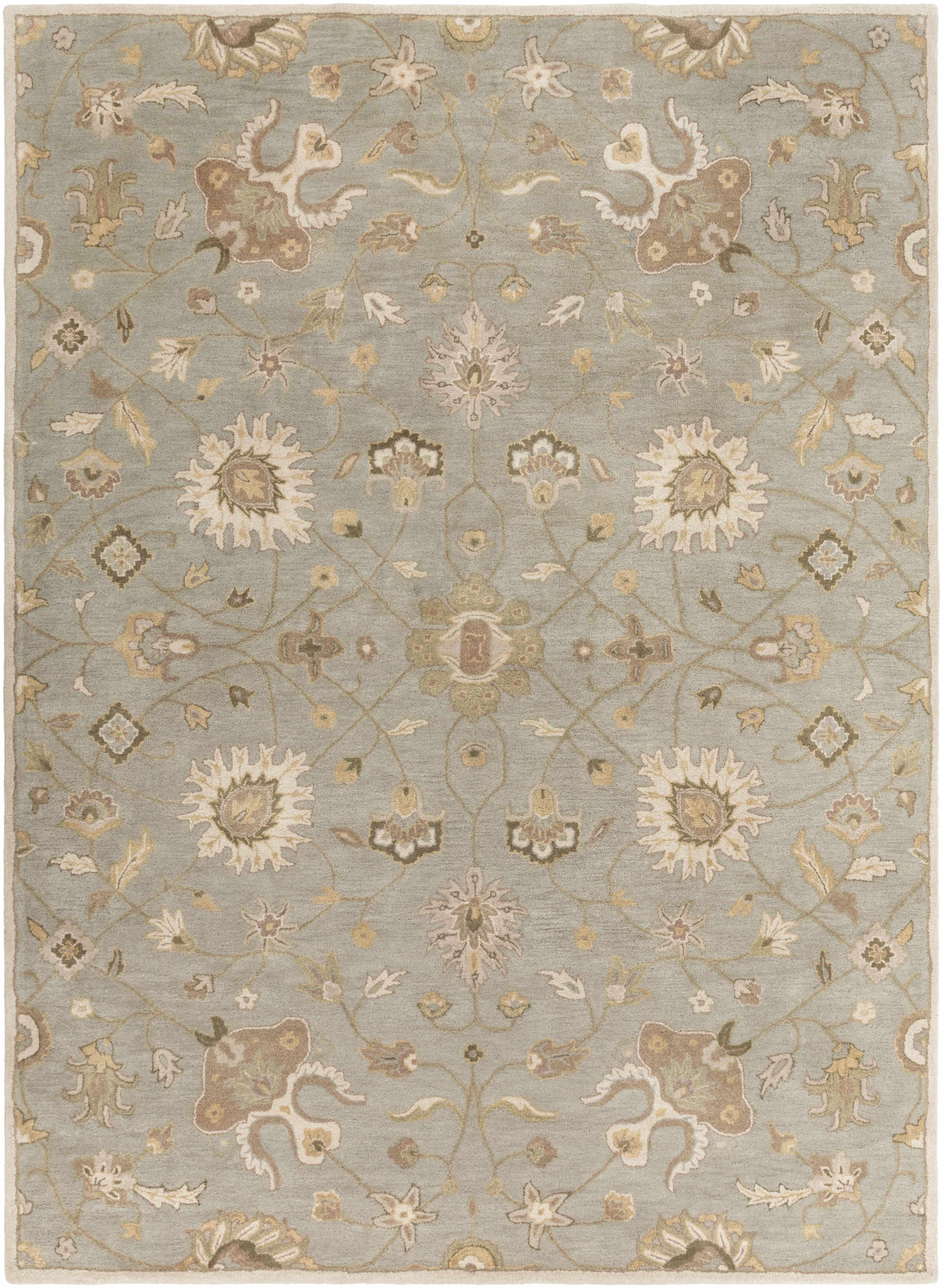 Logville Hand Tufted Light Olive 1121 Area Rug