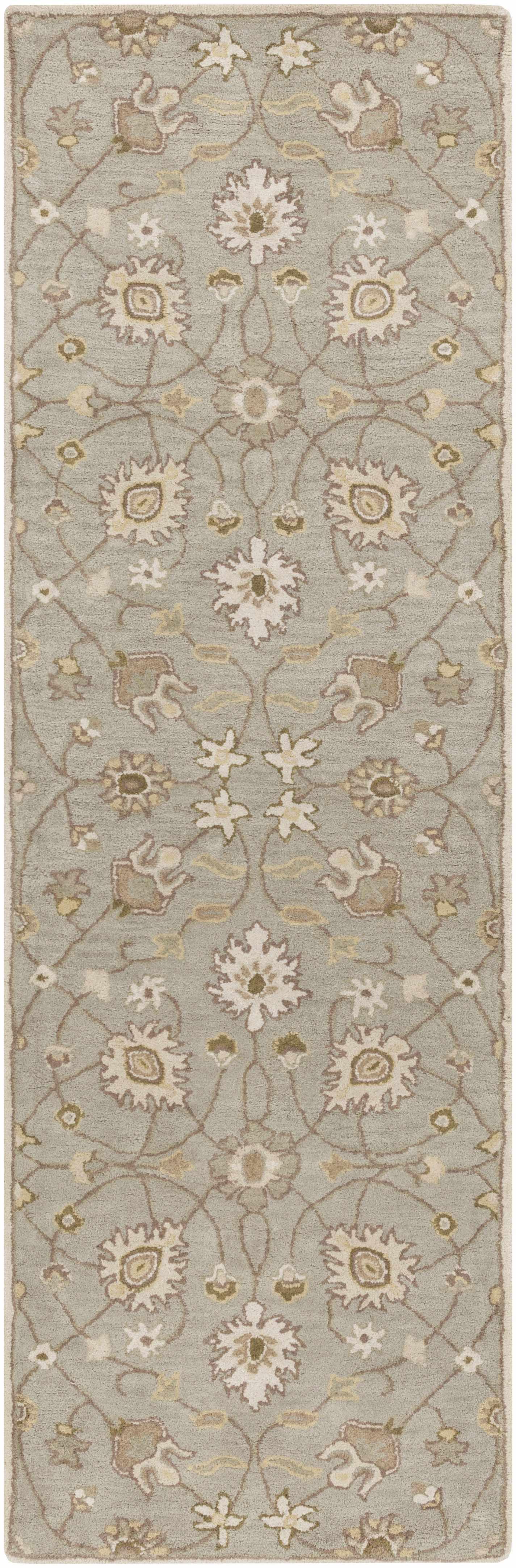 Logville Hand Tufted Light Olive 1121 Area Rug