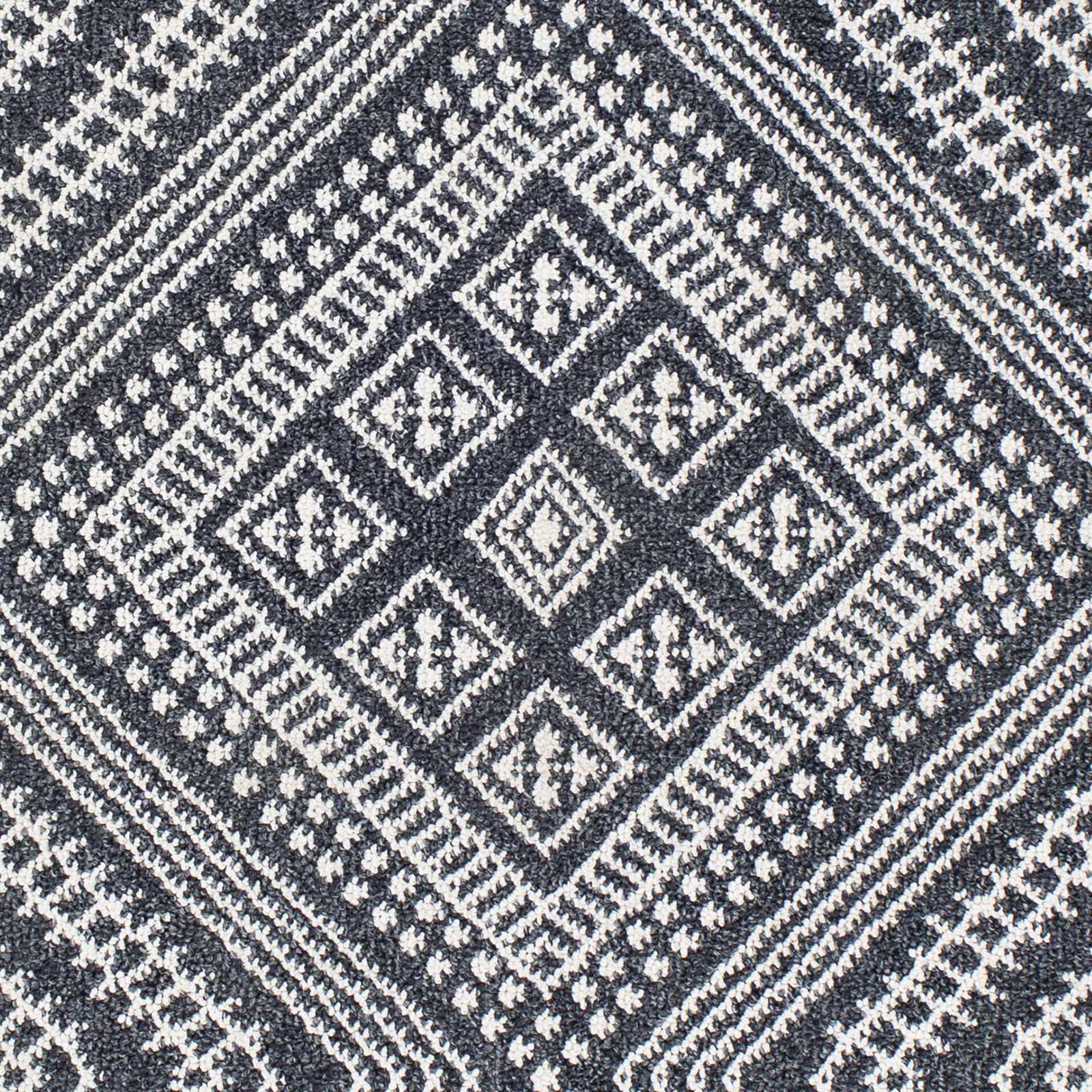 Madison Black&White Area Rug