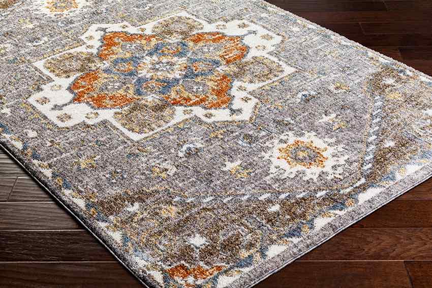 Makaela Traditional Medium Gray Area Rug