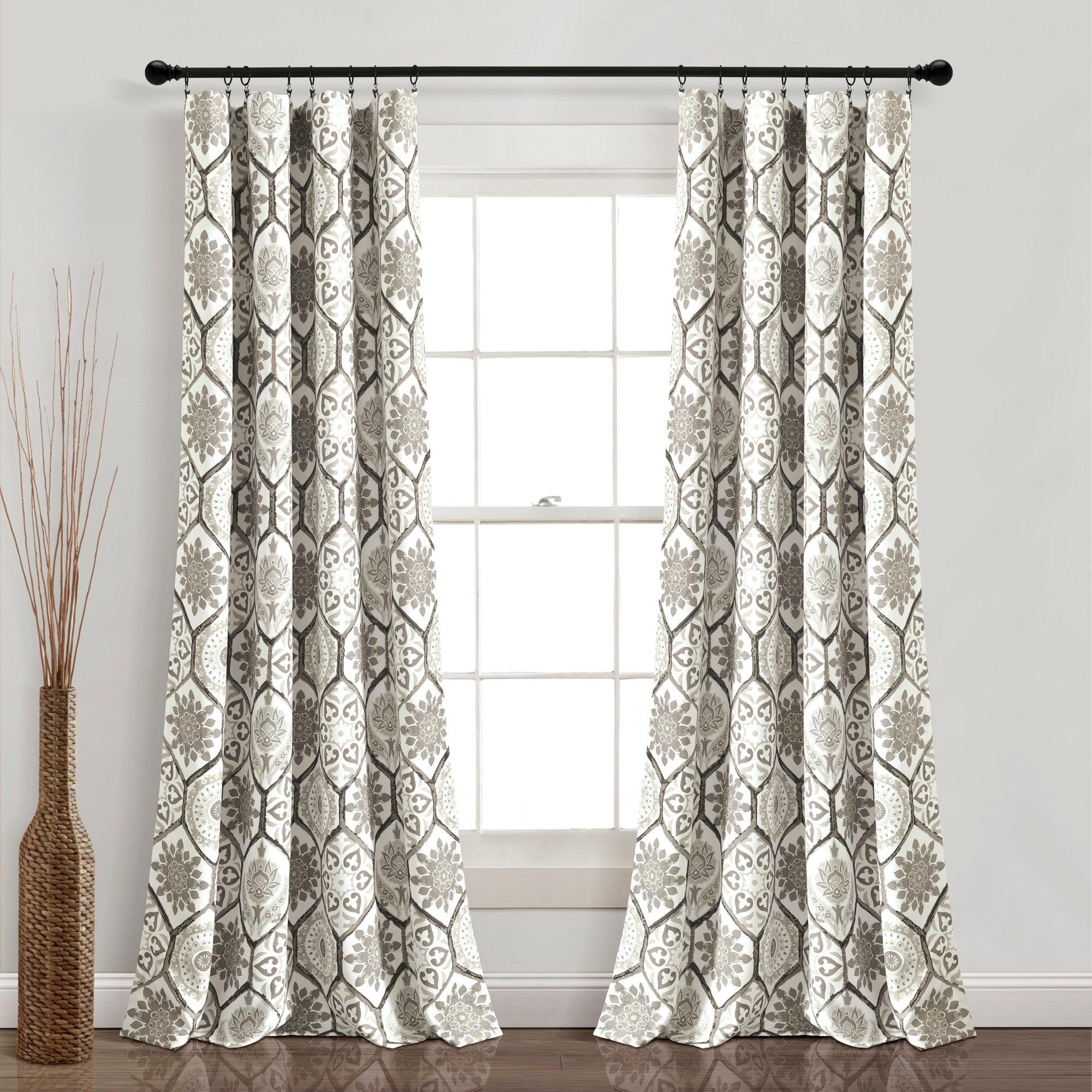 Marvel Light Filtering Window Curtain Panel Set