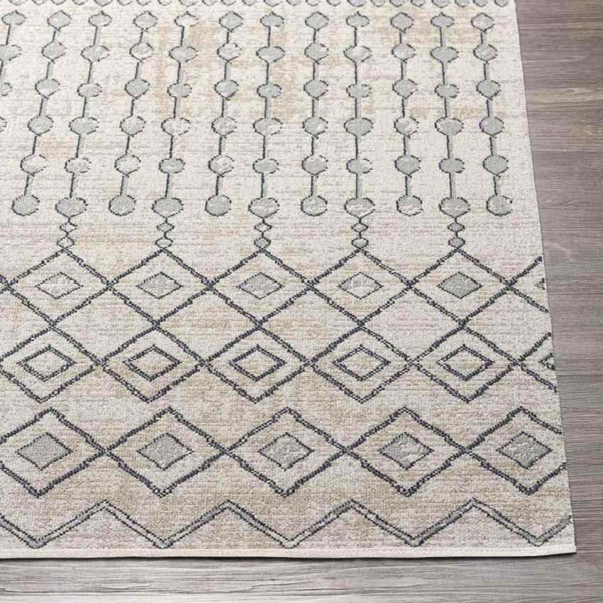 Mary Global Beige Washable Area Rug