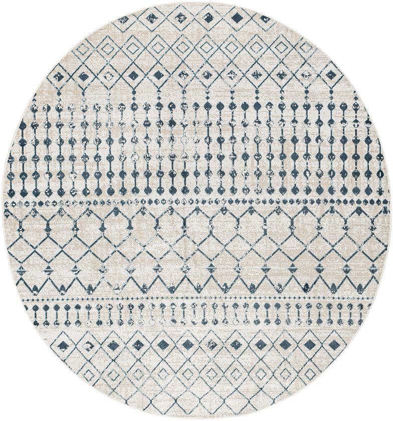 Mary Global Ink Blue Washable Area Rug