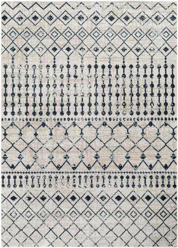 Mary Global Ink Blue Washable Area Rug