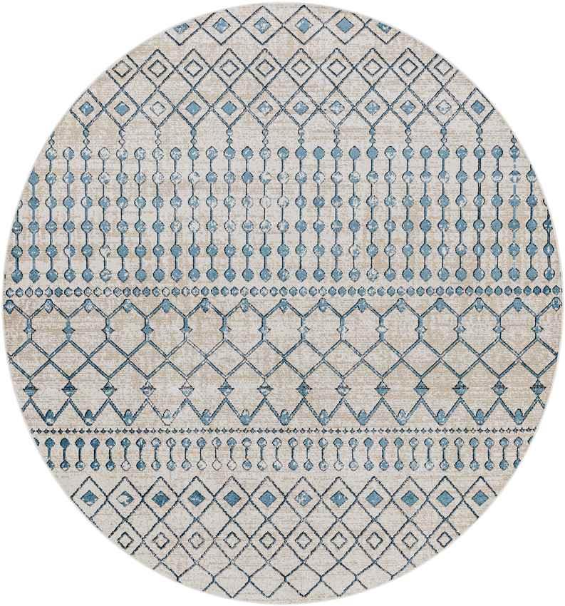 Mary Global Light Gray Washable Area Rug