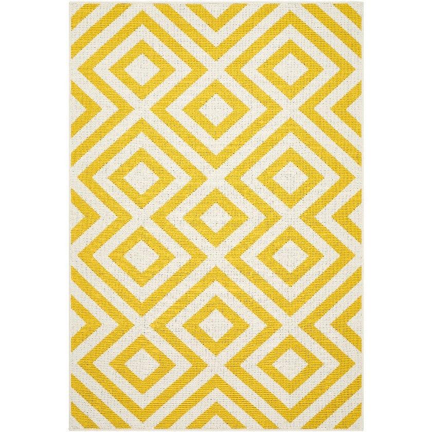 Maya Modern Saffron Area Rug