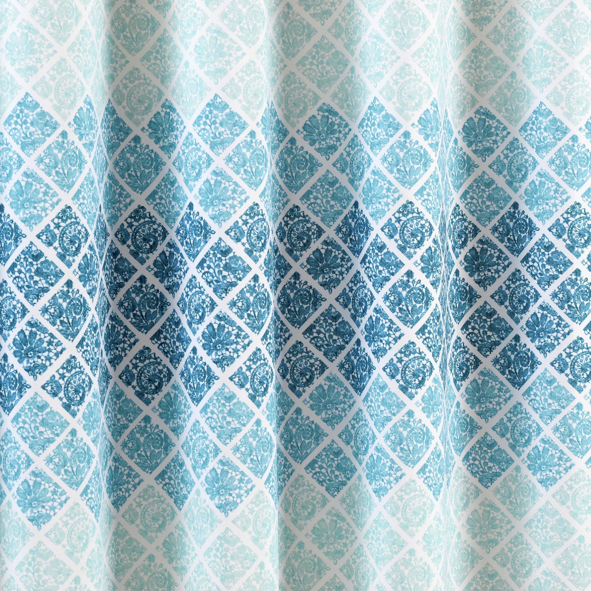 Medallion Ombre Shower Curtain