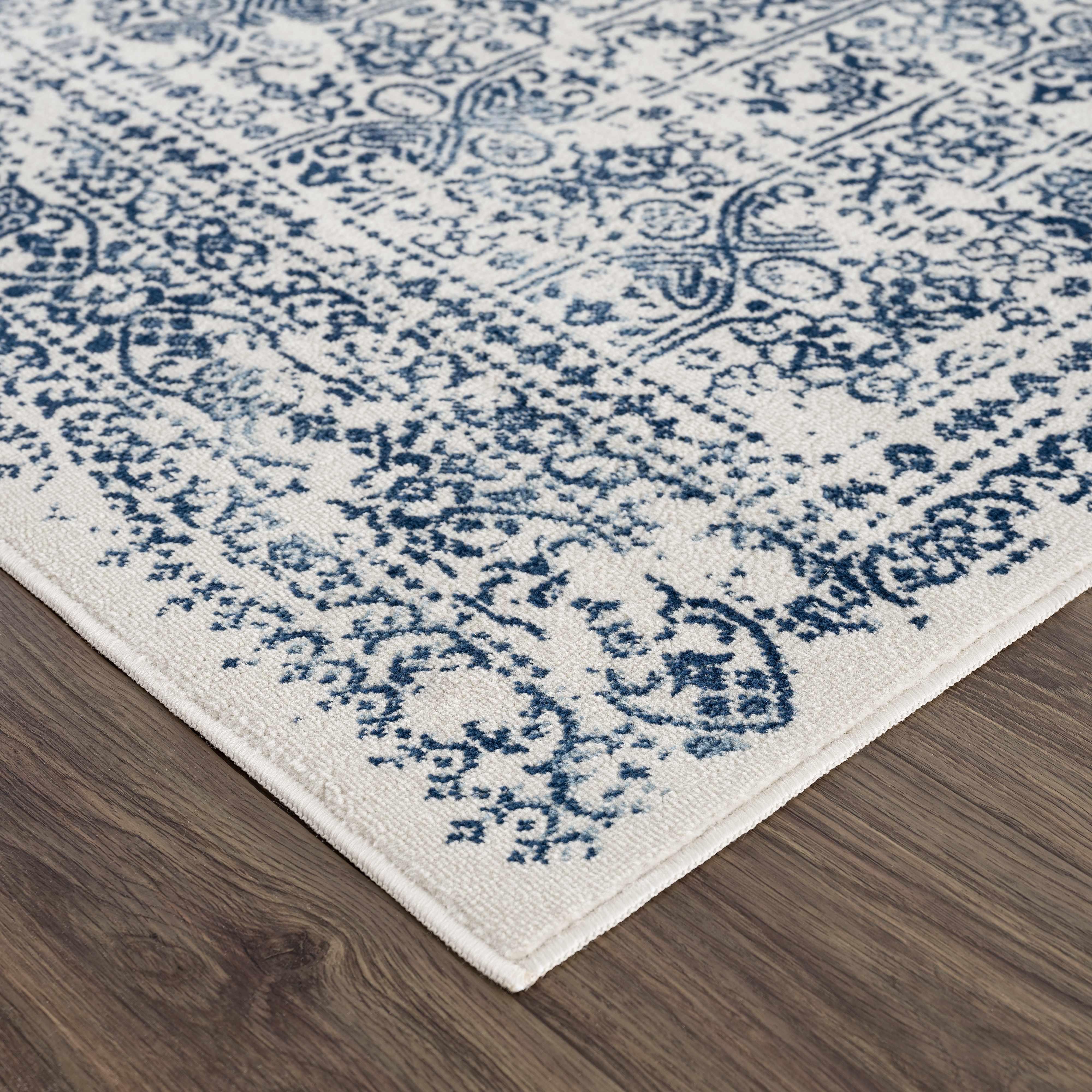 Michie Blue Area Rug