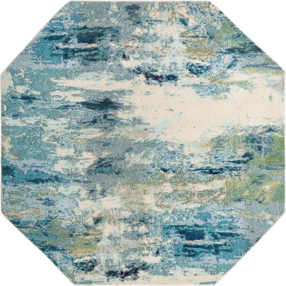 Modern designed avalon chromatic rug