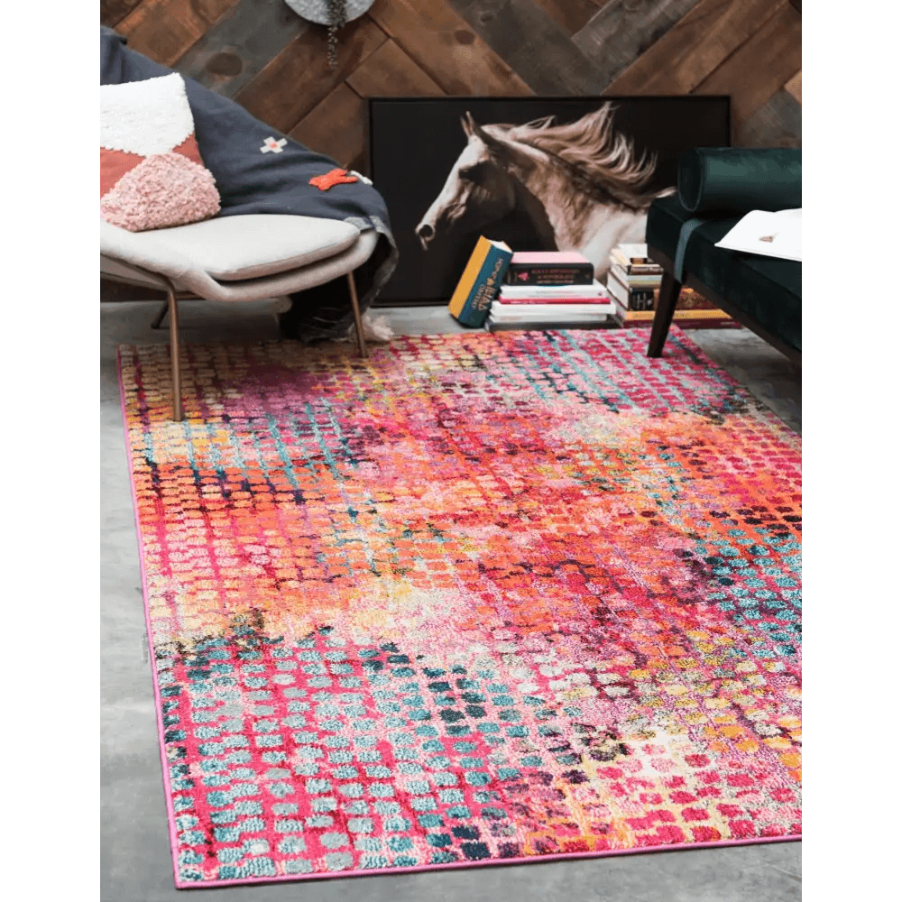 Modern designed bondi chromatic rug