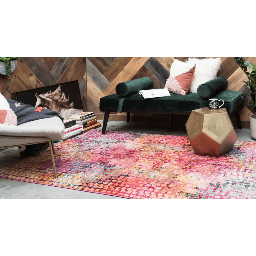 Modern designed bondi chromatic rug