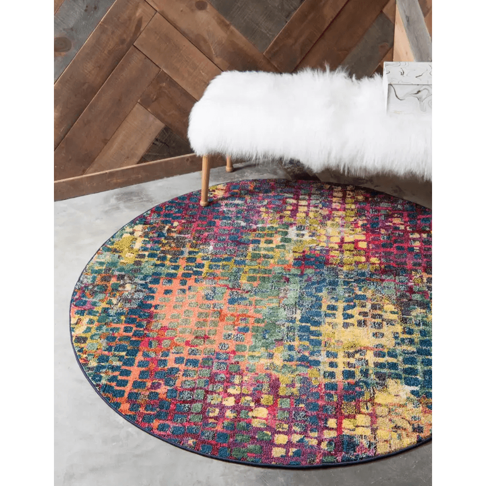 Modern designed bondi chromatic rug