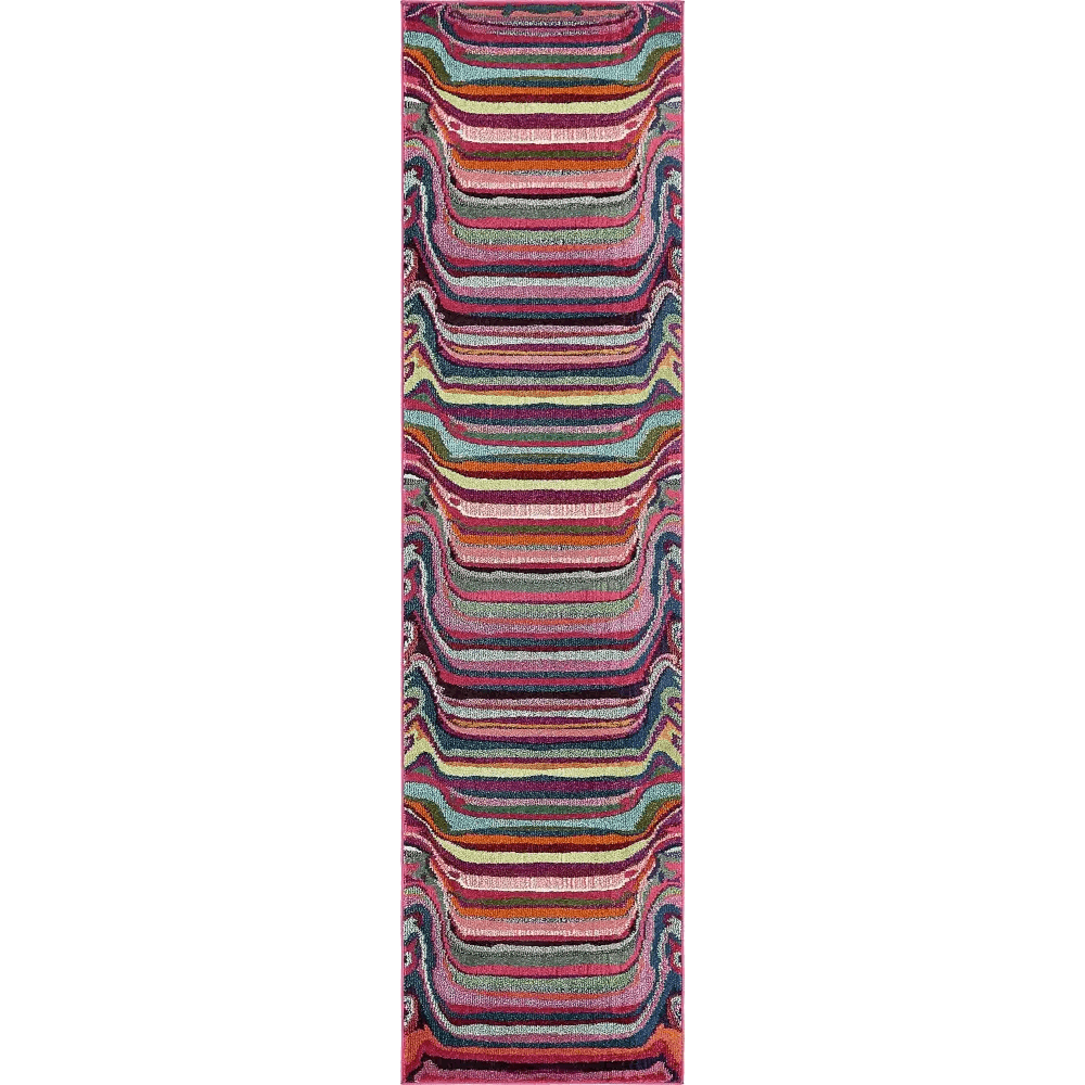 Modern designed destin chromatic rug