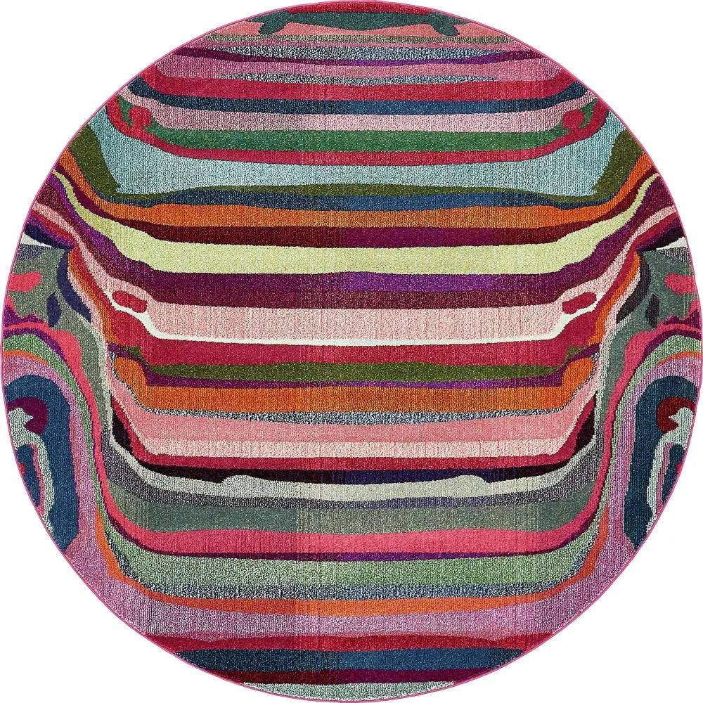 Modern designed destin chromatic rug