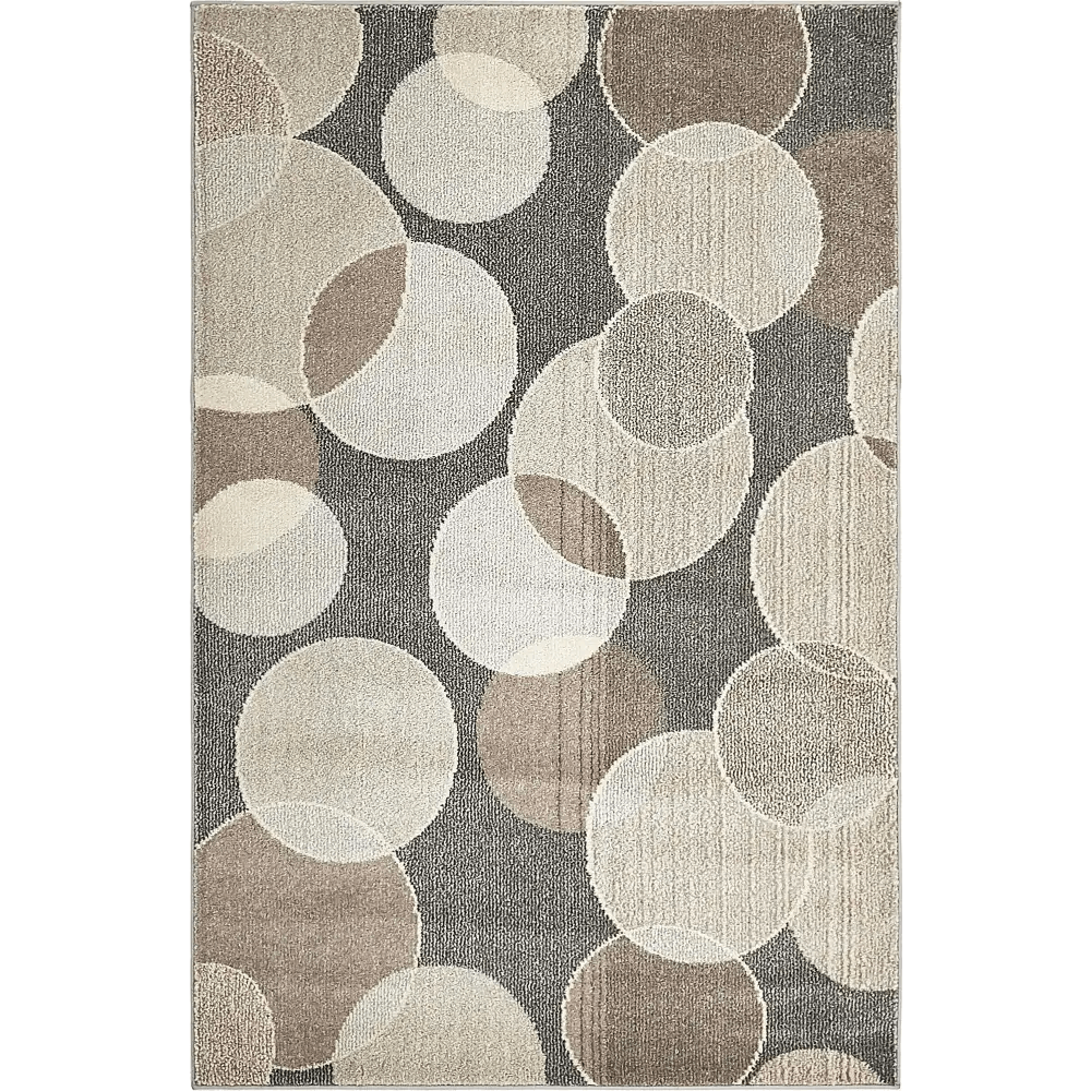 Modern designed seaside chromatic rug