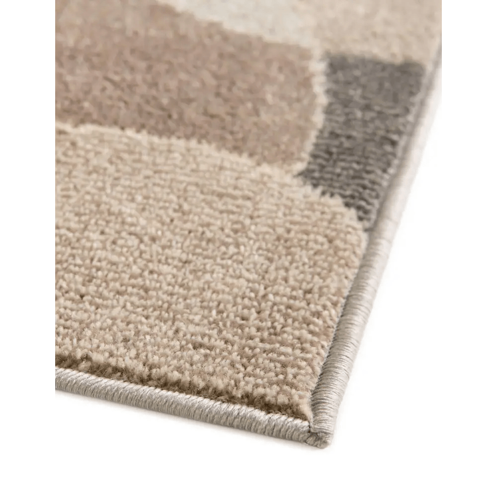 Modern designed seaside chromatic rug