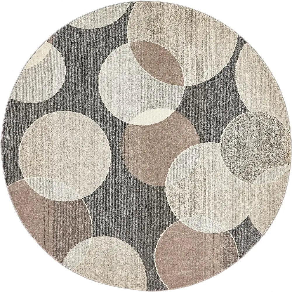 Modern designed seaside chromatic rug