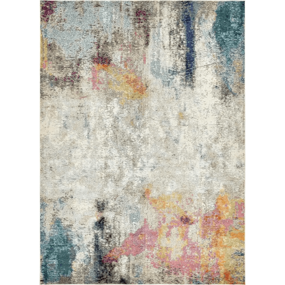 Modern designed tybee chromatic rug