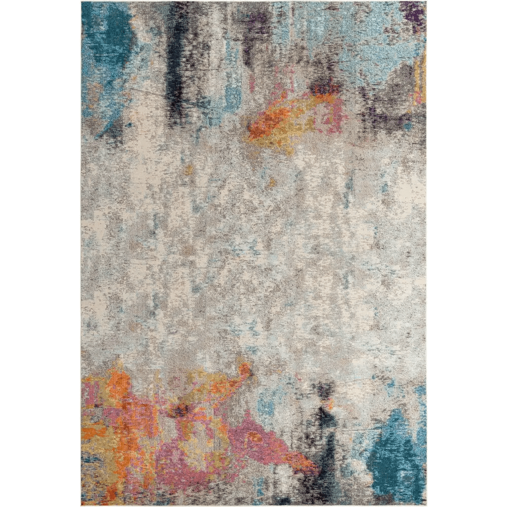 Modern designed tybee chromatic rug