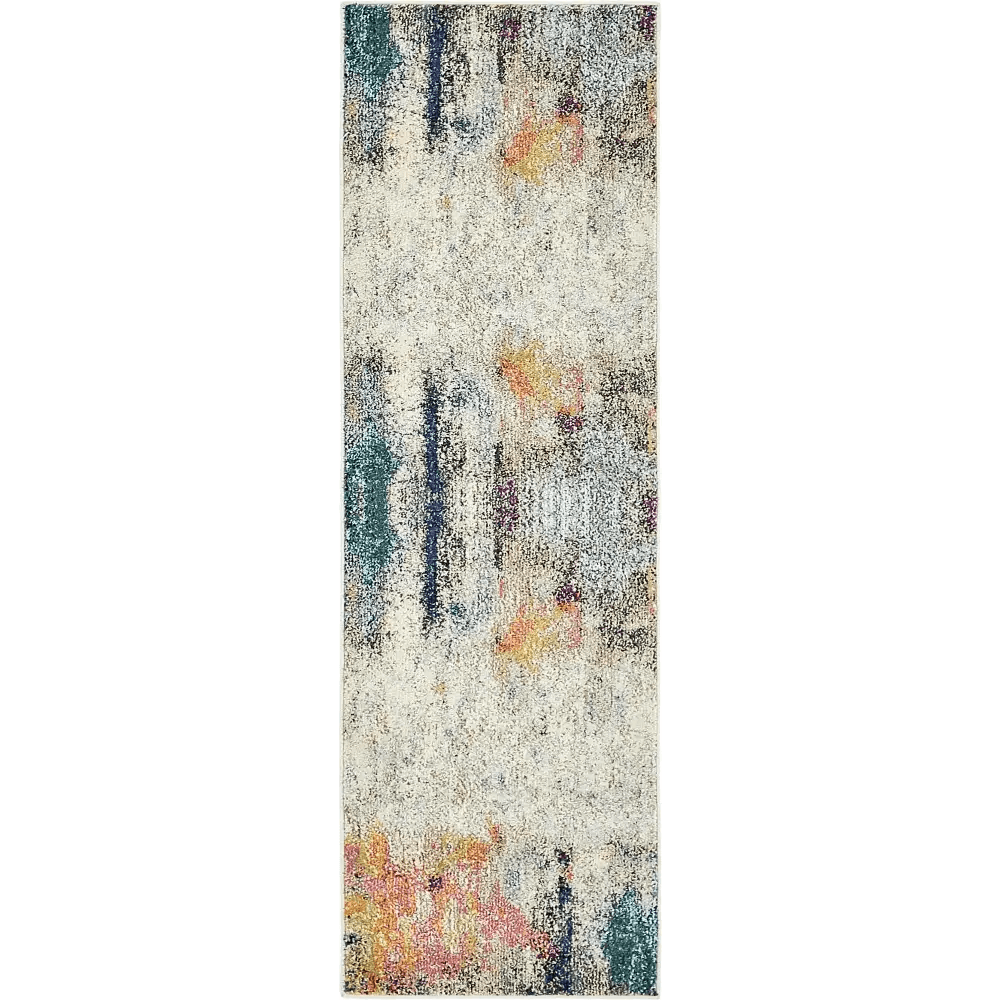 Modern designed tybee chromatic rug