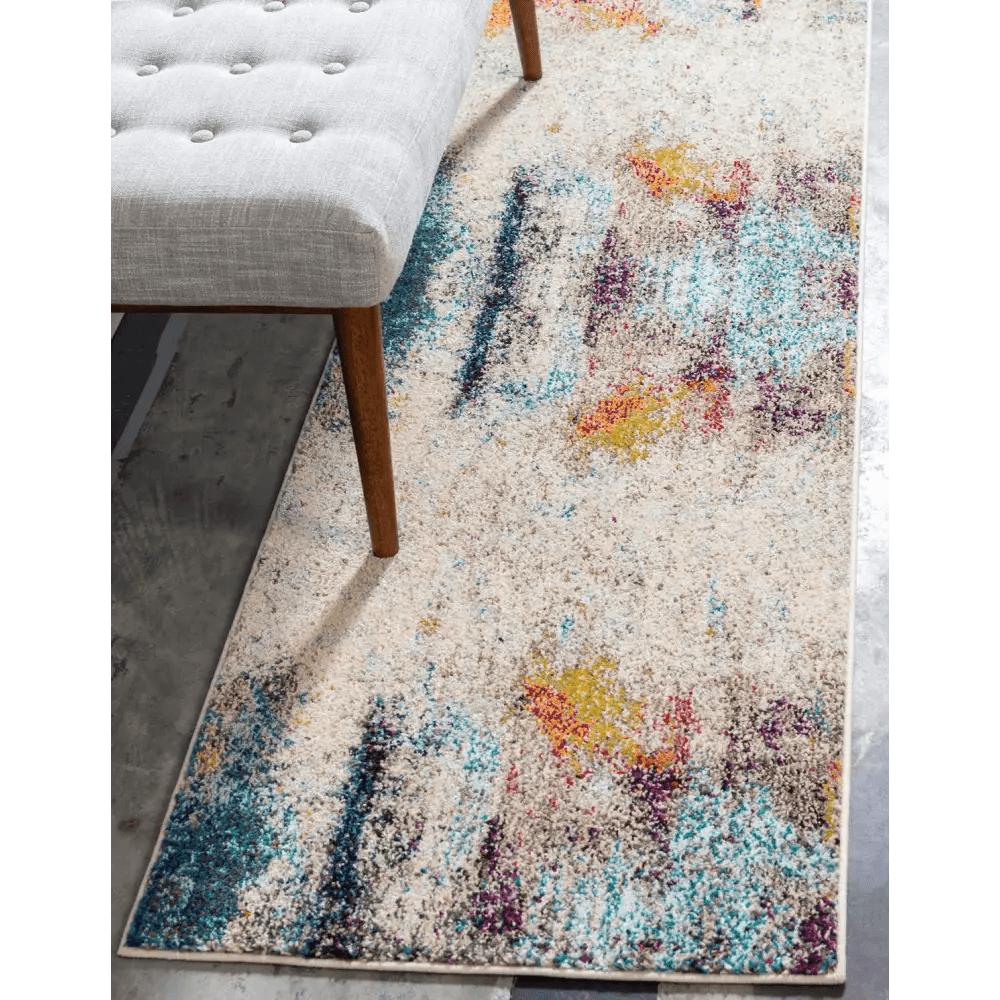 Modern designed tybee chromatic rug