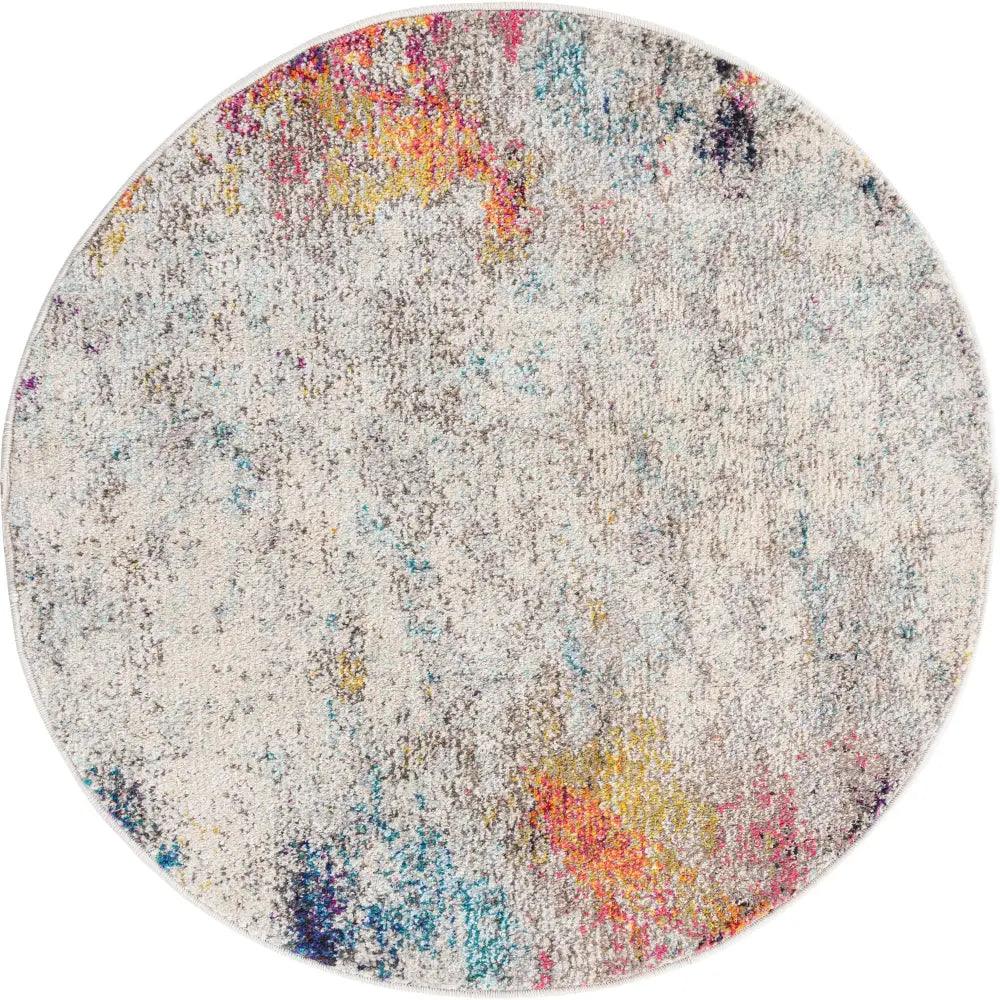 Modern designed tybee chromatic rug