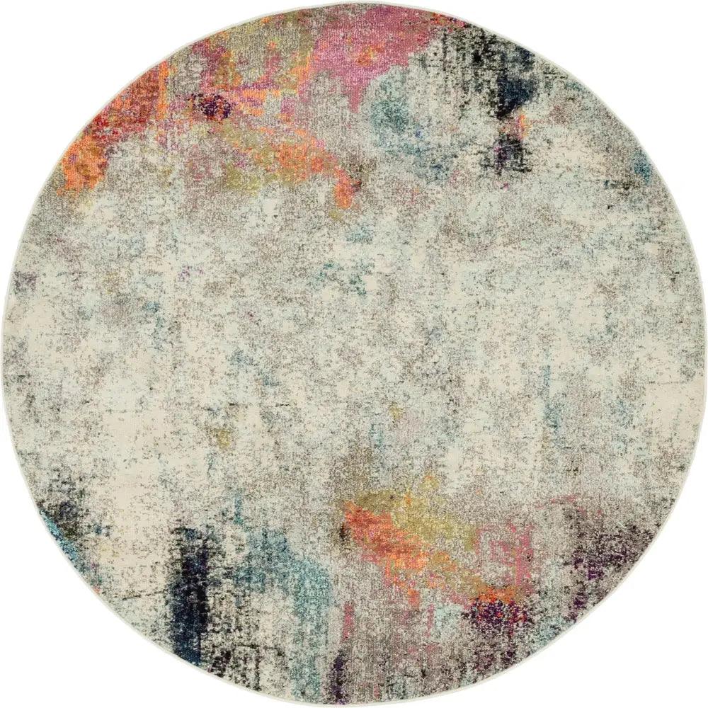 Modern designed tybee chromatic rug